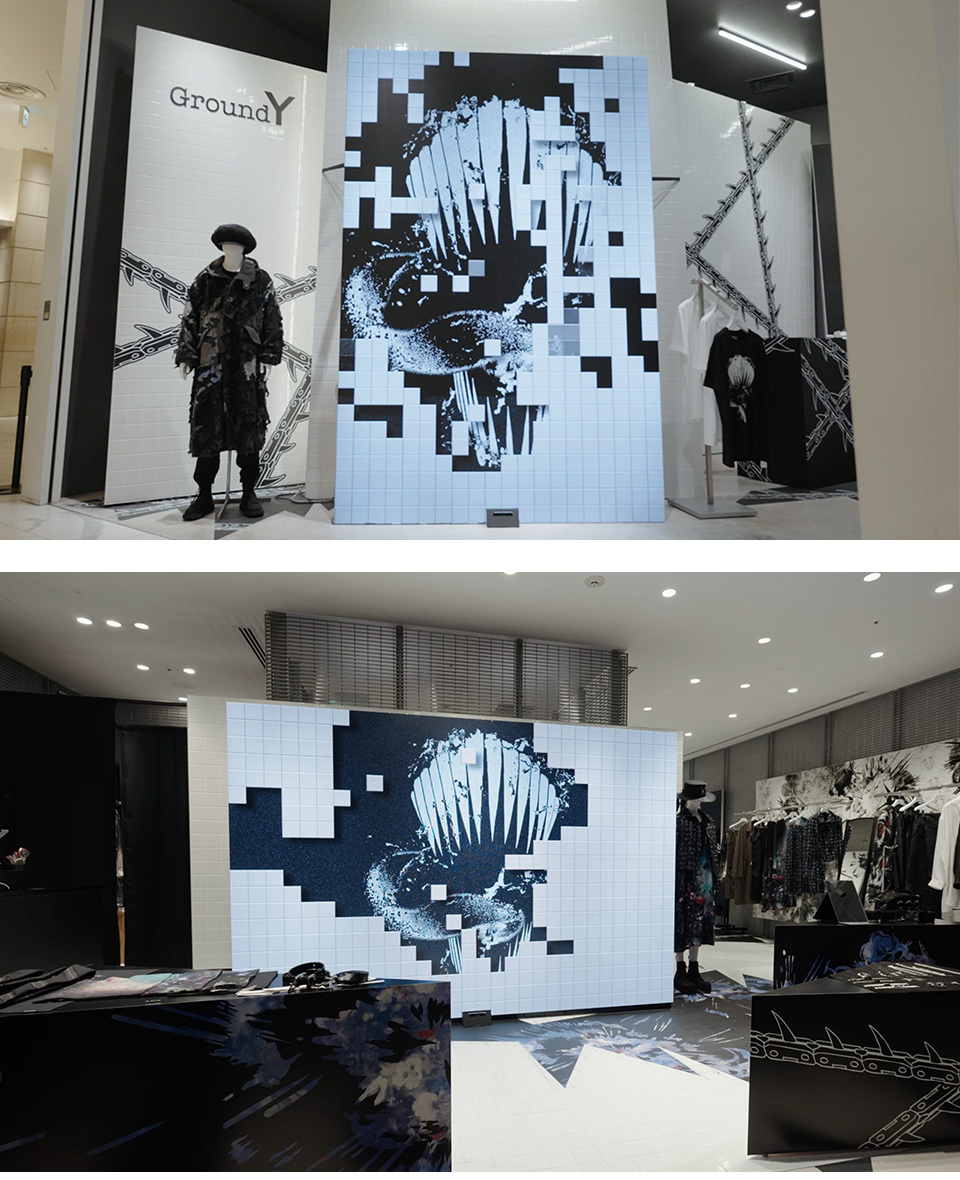 上：心斎橋PARCO店　<br>下：渋谷PARCO店